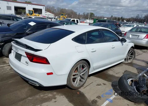 2017 Audi A7 3.0T Competition Prestige from USA, damaged, VIN WAUW3AFC3HN018349